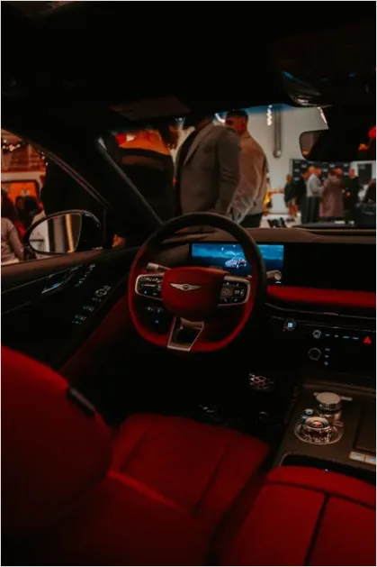 Detail Car Showroom Modern Interior Photo Number 12
