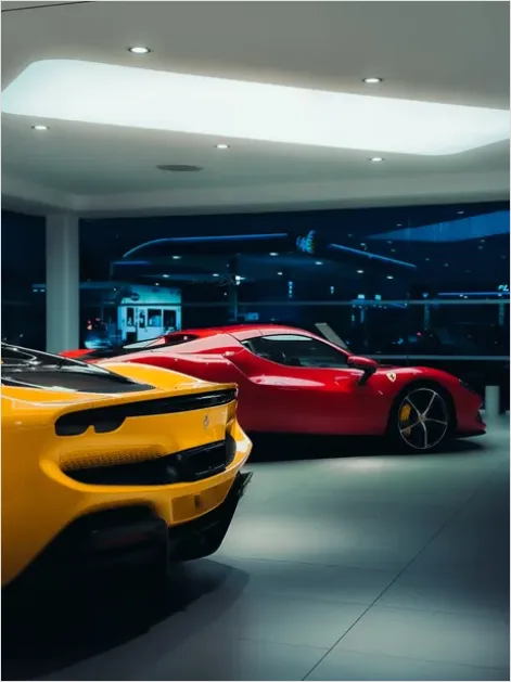 Detail Car Showroom Modern Interior Photo Number 14