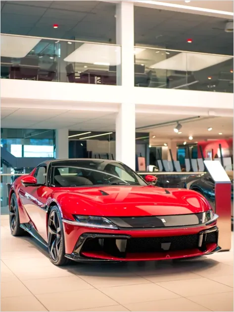 Detail Car Showroom Modern Interior Photo Number 3