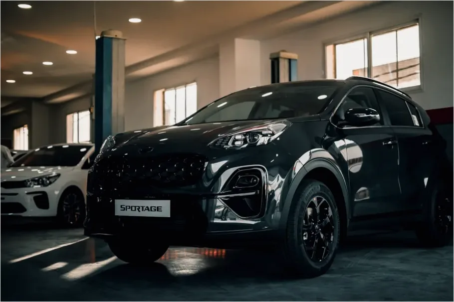 Detail Car Showroom Modern Interior Photo Number 6