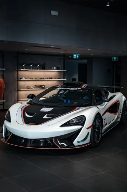 Detail Car Showroom Modern Interior Photo Number 7