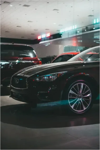Detail Car Showroom Modern Interior Photo Number 8