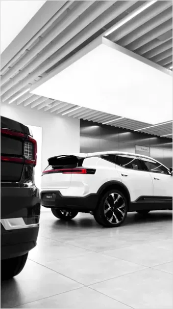 Detail Car Showroom Modern Interior Photo Number 9