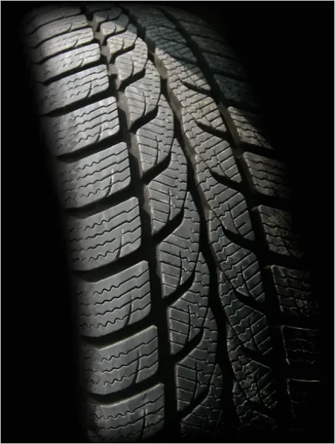 Detail Car Tire Tread Close Up Photo Number 3