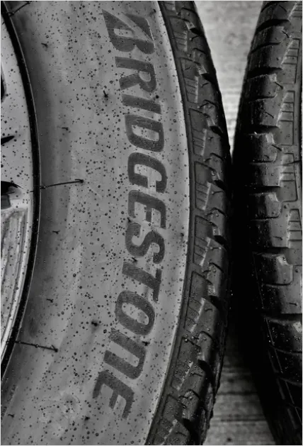 Detail Car Tire Tread Close Up Photo Number 5