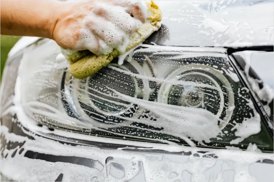 Detail Car Wash Foam Bubbles Photo Number 12