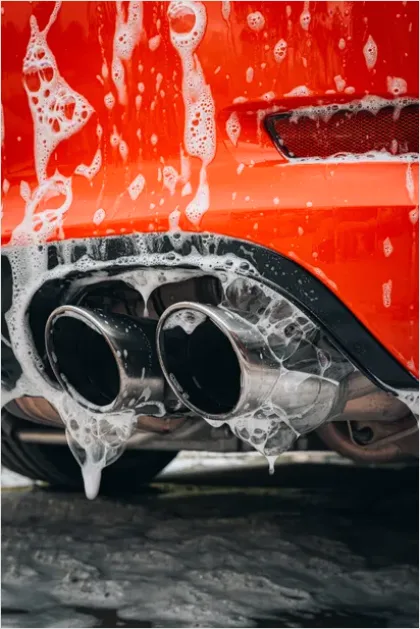 Detail Car Wash Foam Bubbles Photo Number 14