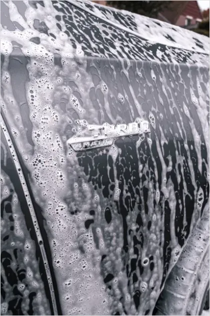 Detail Car Wash Foam Bubbles Photo Number 7