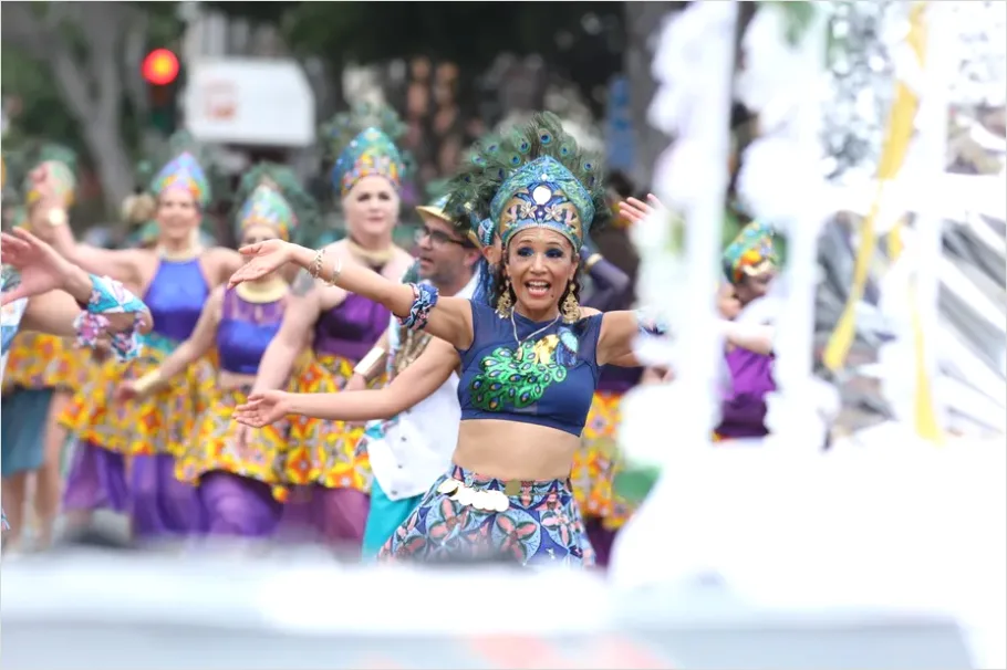 Detail Carnival Parade Dancers Photo Number 9