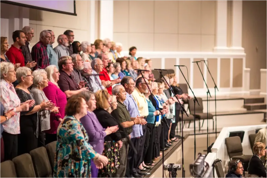 Detail Choir Singing In Concert Photo Number 4