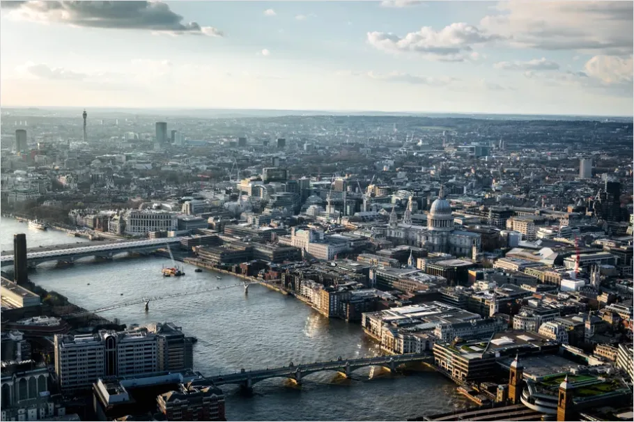 Detail City Aerial Drone Skyline Photo Number 14