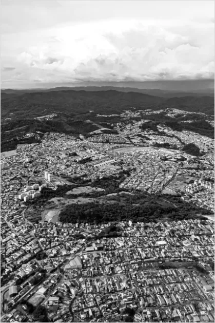 Detail City Aerial Drone Skyline Photo Number 3