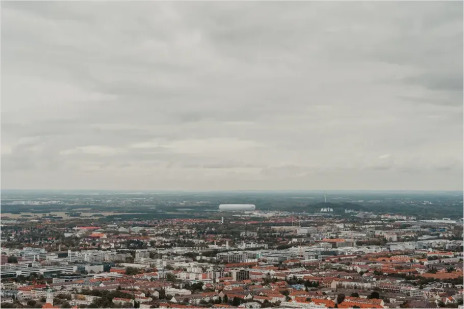 Detail City Skyline Panorama Wide Angle Number 13