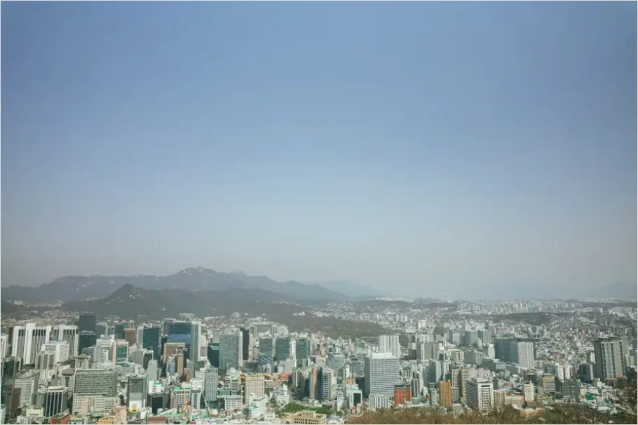 Detail City Skyline Panorama Wide Angle Number 14