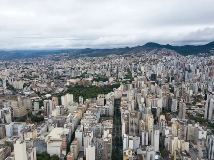 Detail City Skyline Panorama Wide Angle Number 10