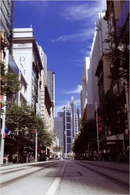Detail City Street Scene Daytime Photo Number 7