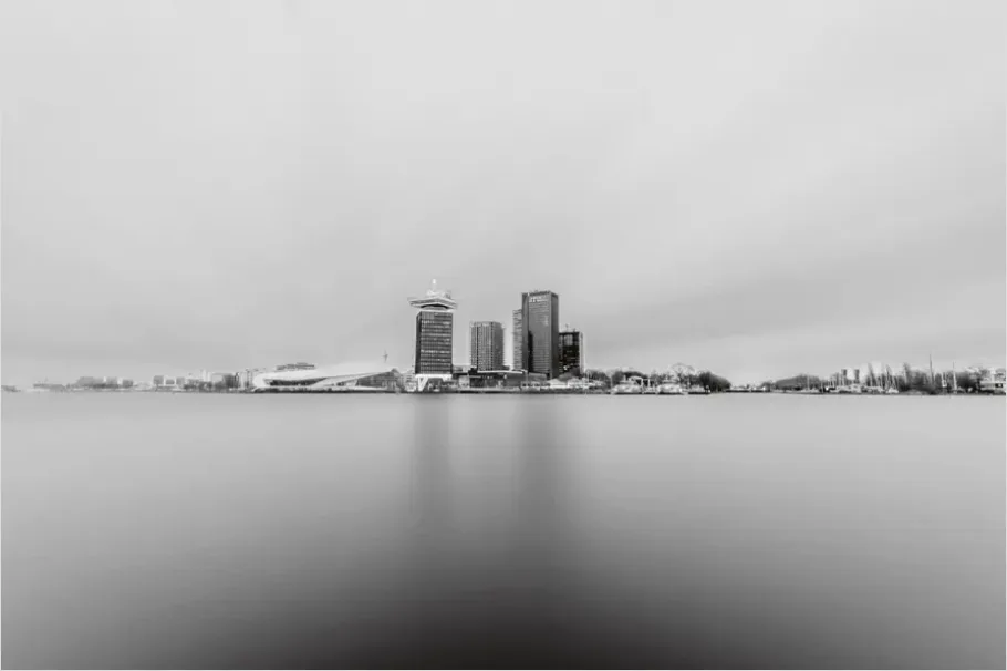 City Waterfront Skyline Photo Dbc5