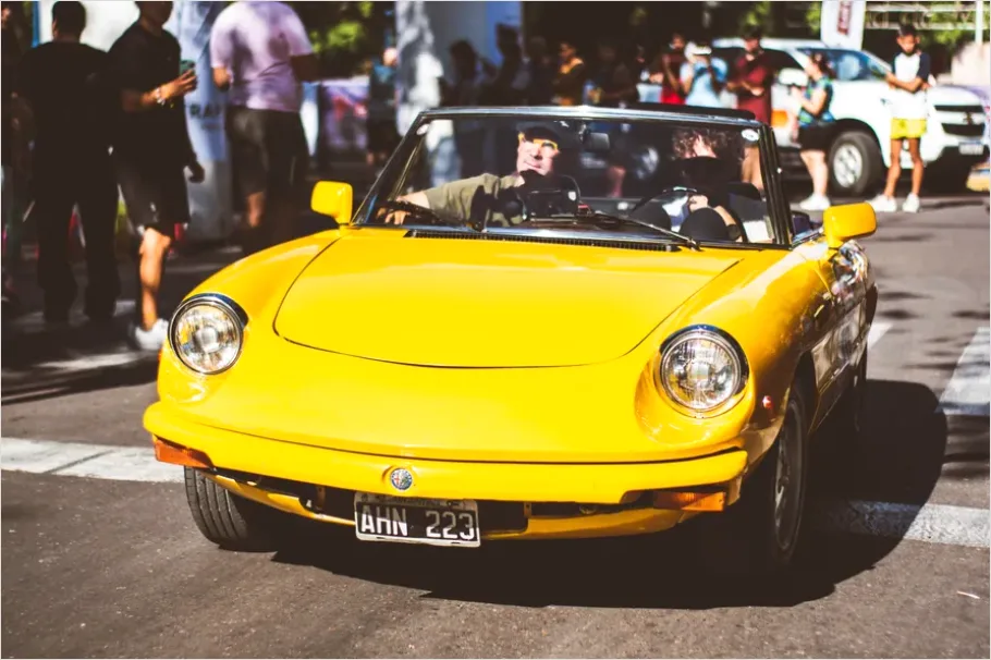 Detail Classic Car Show Crowd Photo Number 5