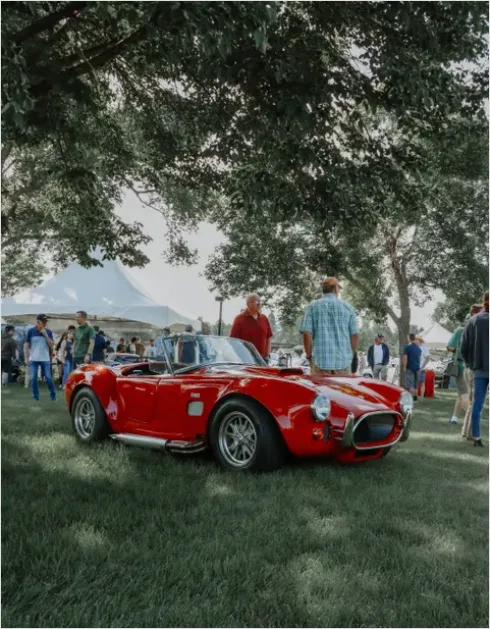 Detail Classic Car Show Crowd Photo Number 9