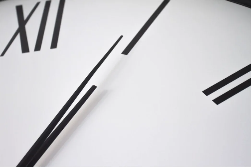 Detail Clock Midnight New Year Concept Number 7