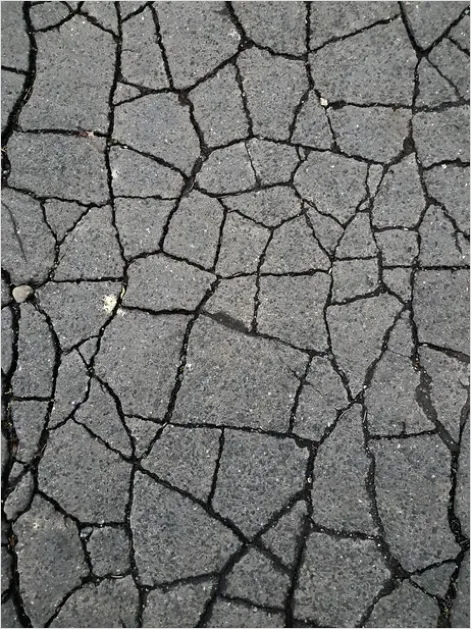 Detail Cracked Sidewalk Urban Texture Photo Number 14