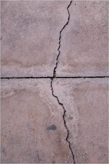 Detail Cracked Sidewalk Urban Texture Photo Number 8