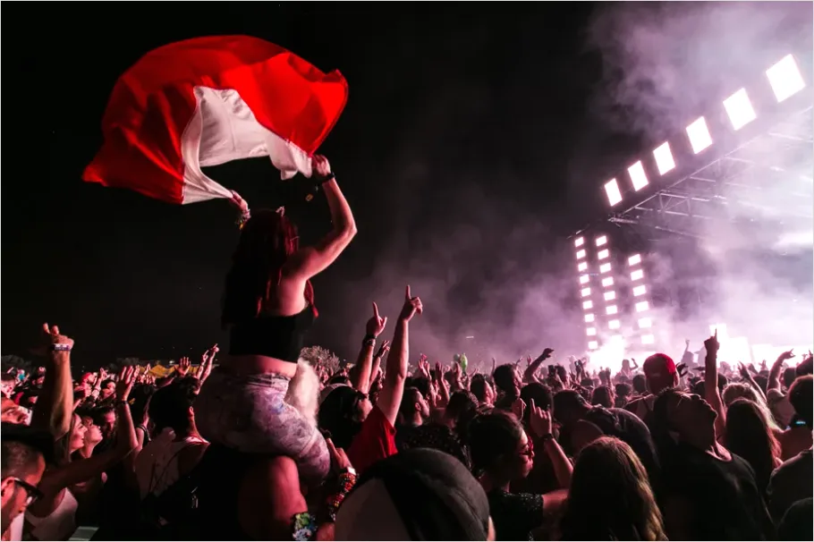 Detail Crowd Surfing Concert Photo Number 9