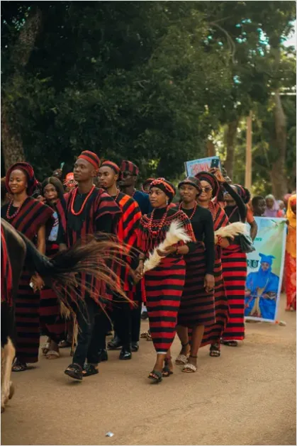 Detail Cultural Procession Traditional Dress Photo Number 3