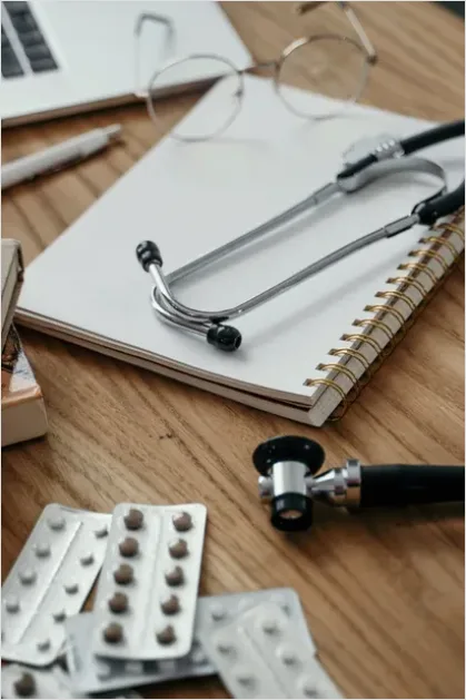 Detail Doctor Writing Prescription Pad Close Up Number 5