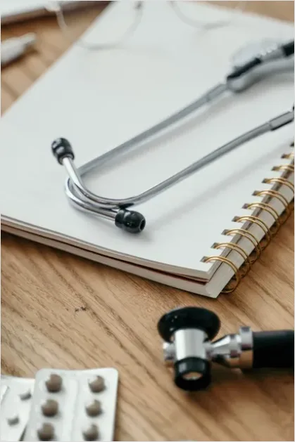 Detail Doctor Writing Prescription Pad Close Up Number 6
