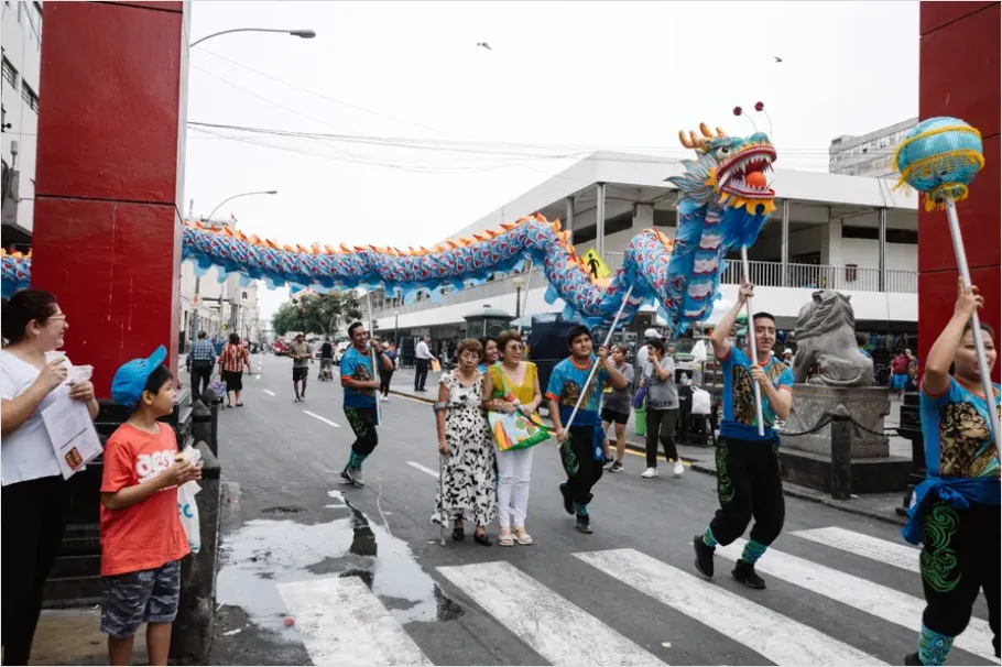 Detail Dragon Dance Street Festival Photo Number 14