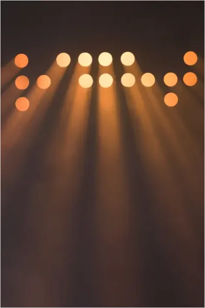 Detail Dramatic Stage Lighting Scene Photo Number 12