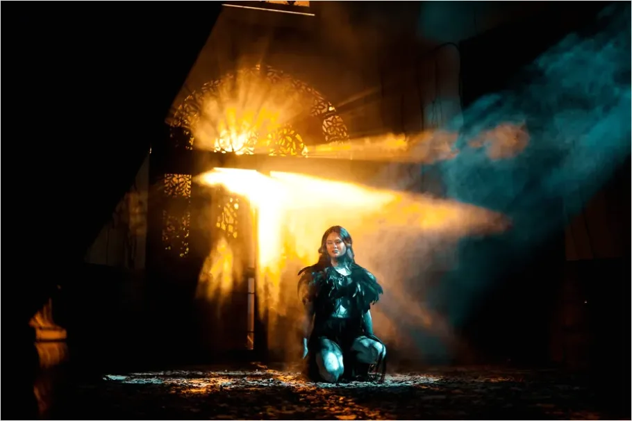 Detail Dramatic Stage Lighting Scene Photo Number 15