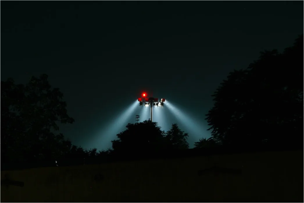 Detail Drone Light Show Night Sky Number 4
