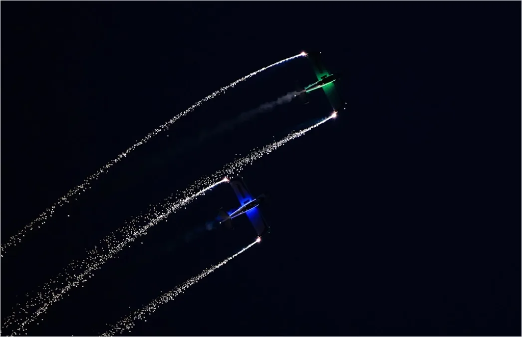 Detail Drone Light Show Night Sky Number 5
