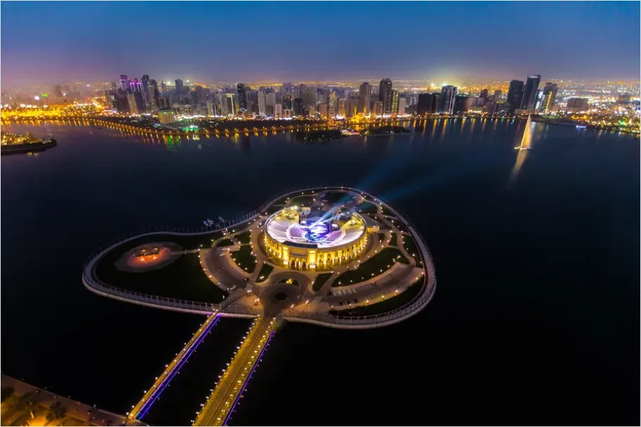Detail Drone Light Show Night Sky Photo Number 11
