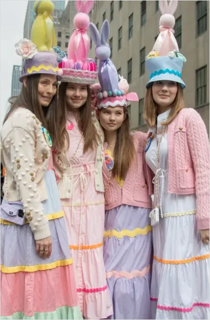 Detail Easter Parade Bonnets Photo Number 2