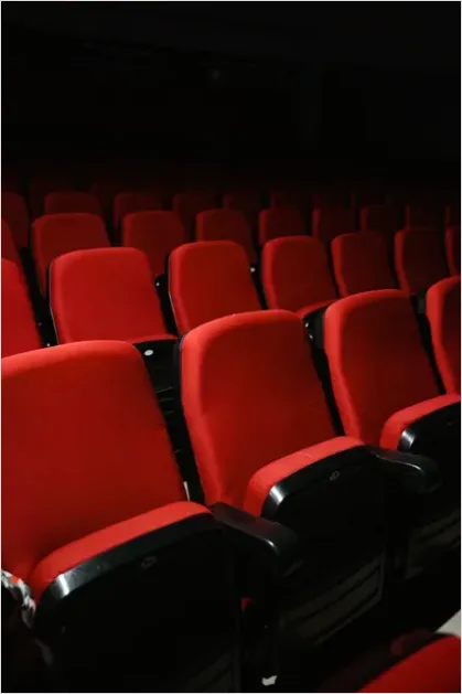 Detail Empty Movie Theater Seats Photo Number 8
