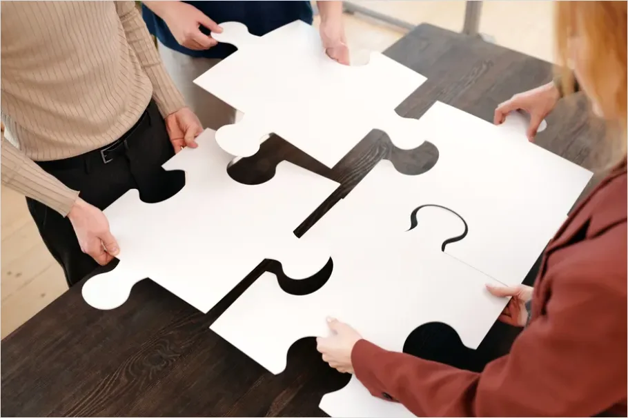 Escape Room Team Solving Puzzle Photo Cb6c