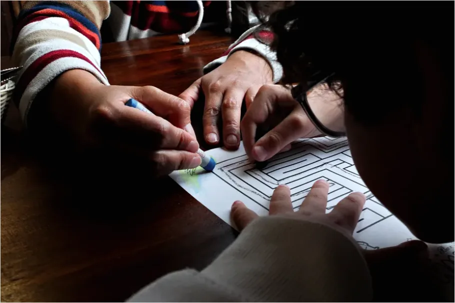 Detail Escape Room Team Solving Puzzle Photo Number 14
