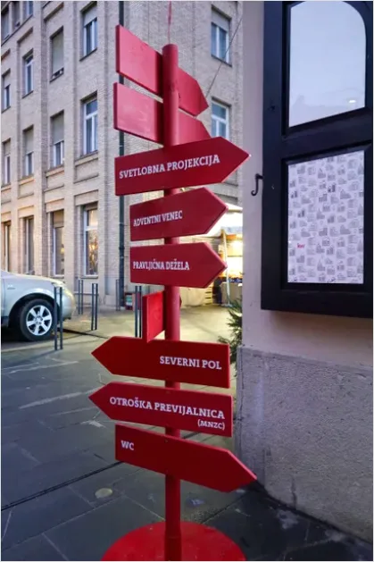 Detail Event Signage Wayfinding Arrows Photo Number 3