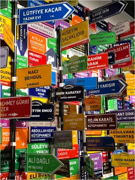 Detail Event Signage Wayfinding Arrows Photo Number 10