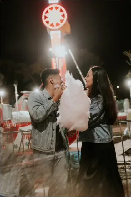 Detail Fairground Cotton Candy Photo Number 6