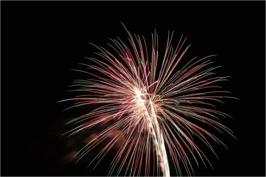 Detail Fireworks Display Night Celebration Photo Number 13