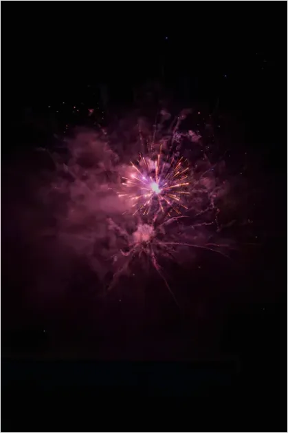 Detail Fireworks Display Night Celebration Photo Number 4
