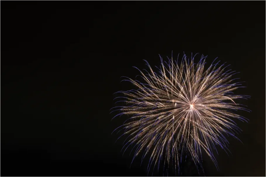 Detail Fireworks Display Night Celebration Photo Number 10