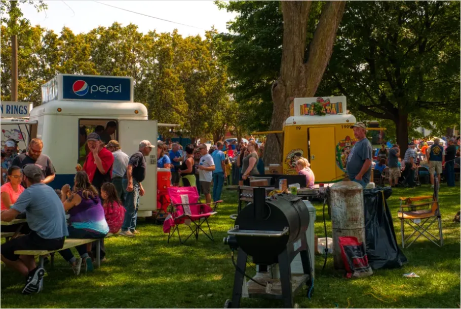 Food Truck Festival Lineup Photo E41a