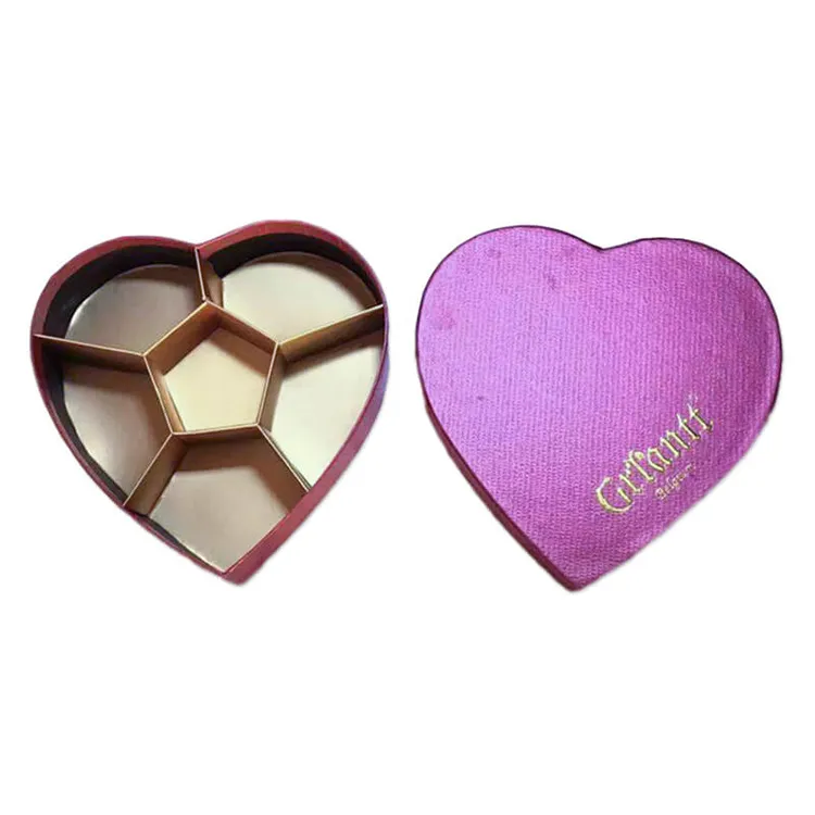 Detail Heart Shaped Chocolate Box Flat Lay Number 13