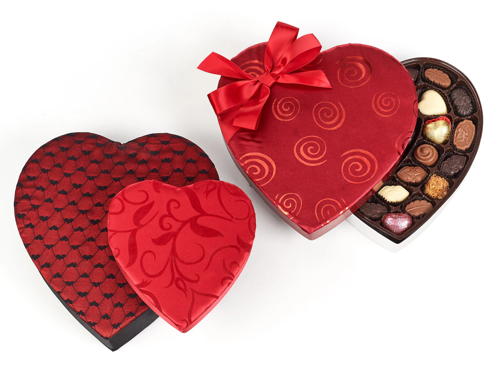 Detail Heart Shaped Chocolate Box Flat Lay Number 7