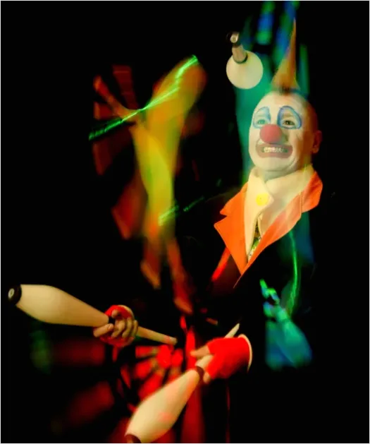 Detail Juggler Performing Under Spotlight Photo Number 11